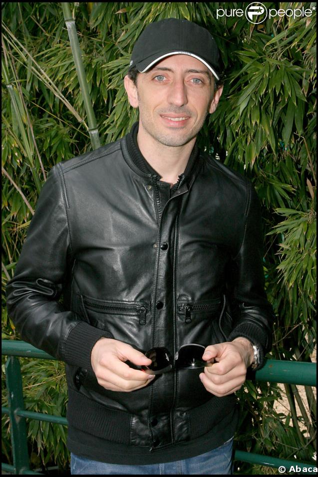 Gad Elmaleh à Roland-Garros 