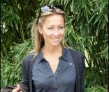 Anne-Sophie Lapix à Roland-Garros