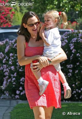 Jennifer Garner quand elle avait le temps de prendre soin d'elle... On l'adore dans sa robe orangée