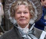 Dame Judi Dench sur le tournage de 