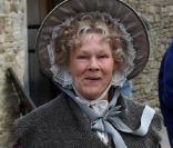 Dame Judi Dench sur le tournage de 