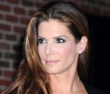 Sandra Bullock devant le Ed Sullivan Theater le 8 juin 2009. Elle est l'invitée du David Letterman's Show