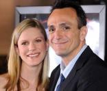 Hank Azaria et sa femme Katie Wright en mai 2009 