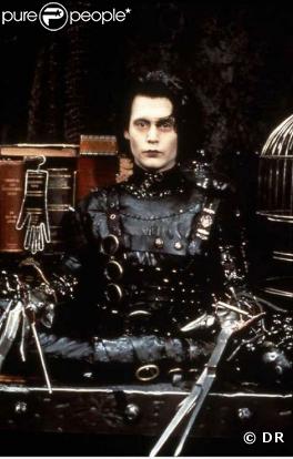 Johnny Depp au générique de "Edward aux mains d'argent" !