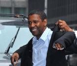 Denzel Washington se rend au David Letterman show à New-York le 11 juin 2009