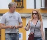Marg Helgenberger à Cordoue en Espagne il y a quelques jours, en compagnie d'un nouvel homme !