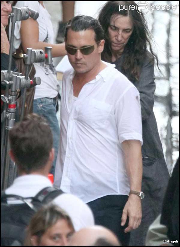 Johnny Depp qui a grossi pour le tournage de The Rum Diary, à Porto Rico