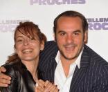 Audrey Dana et François-Xavier Demaison pour la promotion au Grand Rex à Paris du film Tellement Proches le 14 juin 2009