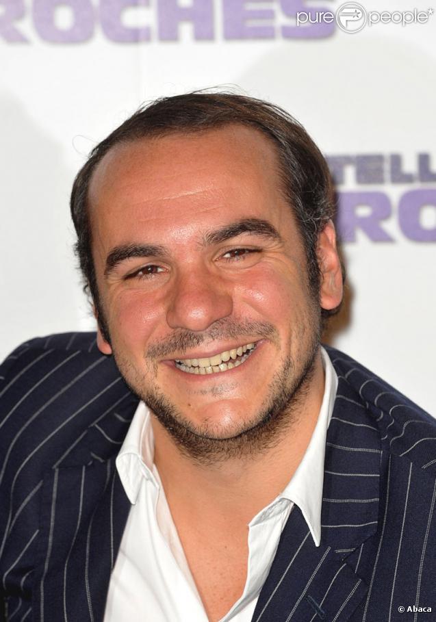 François-Xavier Demaison pour la promotion au Grand Rex à Paris du film Tellement Proches le 14 juin 2009