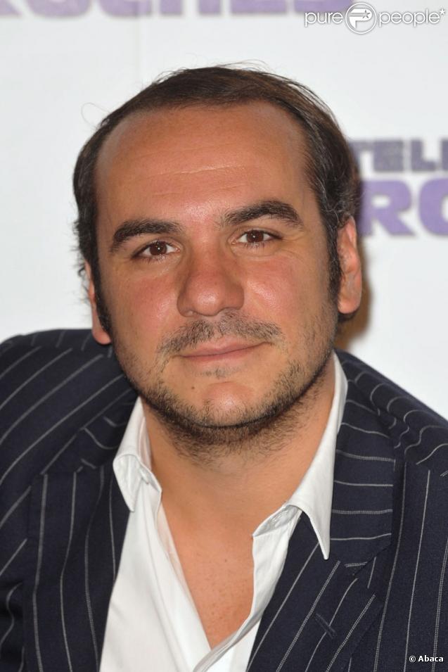 François-Xavier Demaison pour la promotion au Grand Rex à Paris du film Tellement Proches le 14 juin 2009