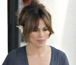 Jennifer Lopez sur le tournage de son nouveau film The Back Up Plan, hier à Los Angeles