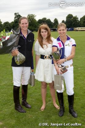 Princesse Beatrice participe au grand événement de polo organisé par la maison de luxe Jaeger-LeCoultre. 12/06/09