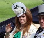 Princesse Beatrice et son père le prince Andrew à l'Ascot Racecourse. 16/06/09
