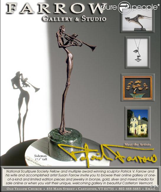 Site de la galerie de Patrick Farrow, frére de Mia Farrow