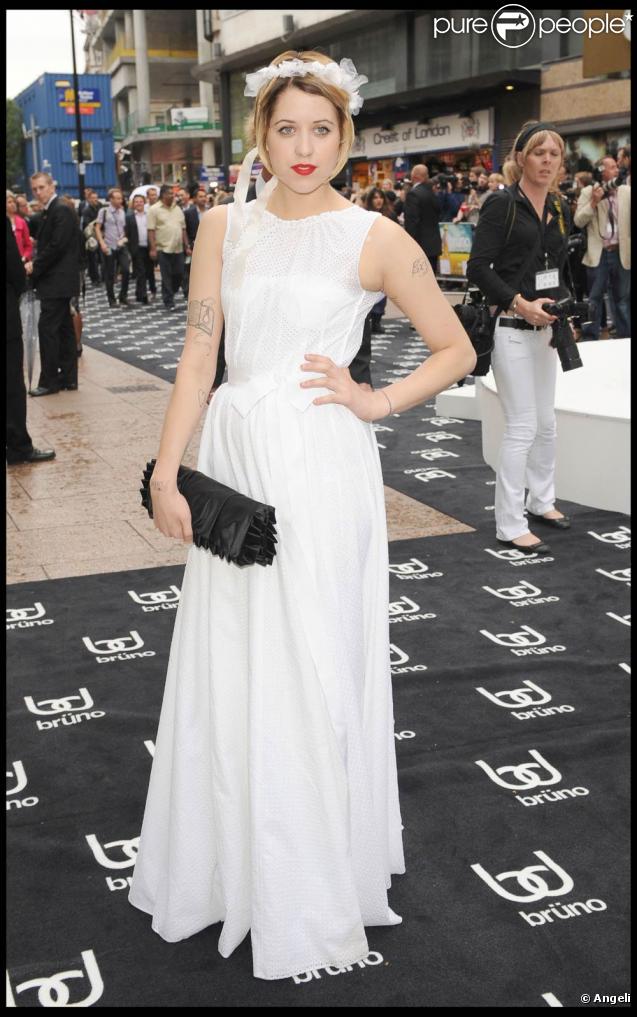 Peaches Geldof, à l'Empire Leicester Square de Londres, à l'occasion de l'avant-première britannique de 