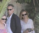 Jessica Lange et Sam Shepard à Savoca en Sicile le 17 juin 2009