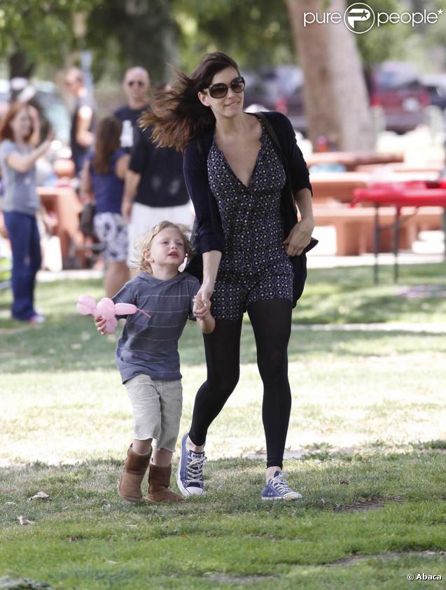 Liv Tyler et son fils Milo 