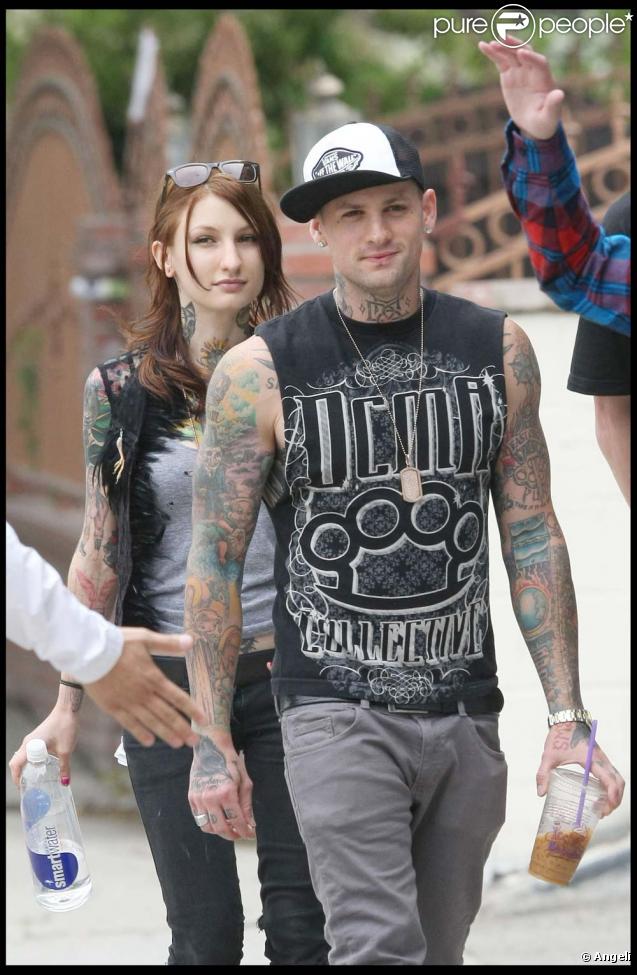 Benji Madden et Hillary, la petite soeur de Pete Wentz