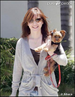 Alyson Hannigan à Brentwood, le 21 juin 2009