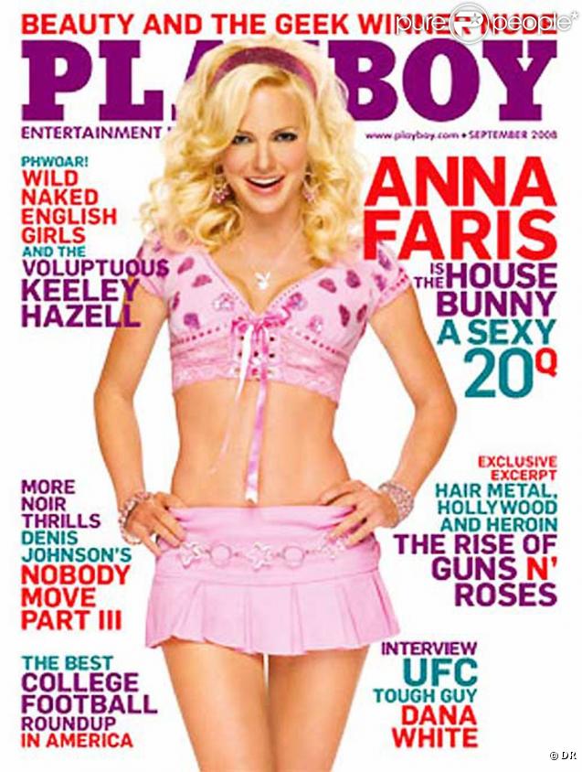 La jolie Anna Faris en couverture de Playboy ! 