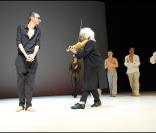 Christophe Willem dans le spectacle  Au delà des murs  de Catherine Lara, le 23 juin 2009
