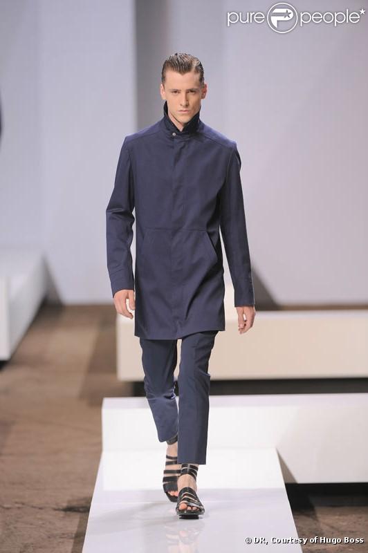 Le défilé Hommes Printemps-été 2010 Hugo Boss à Paris (Halle Freyssinet) le 25 juin 2009
