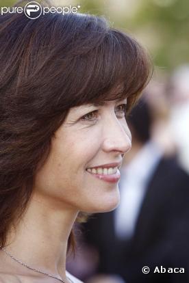 Sophie Marceau était LA star de la Fête de la Fleur (Gironde, le 25 juin 2009)