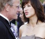 Christophe Lambert et Sophie Marceau ; terriblement romantiques lors de la Fête de la Fleur (Gironde, le 25 juin 2009)