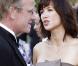 Christophe Lambert et Sophie Marceau ; terriblement romantiques lors de la Fête de la Fleur (Gironde, le 25 juin 2009)