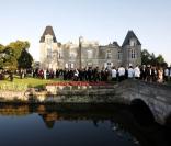 Le cadre magnifique de la Fête de la Fleur (Gironde, le 25 juin 2009)