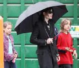 Michael Jackson et ses enfants Paris et Prince Michael