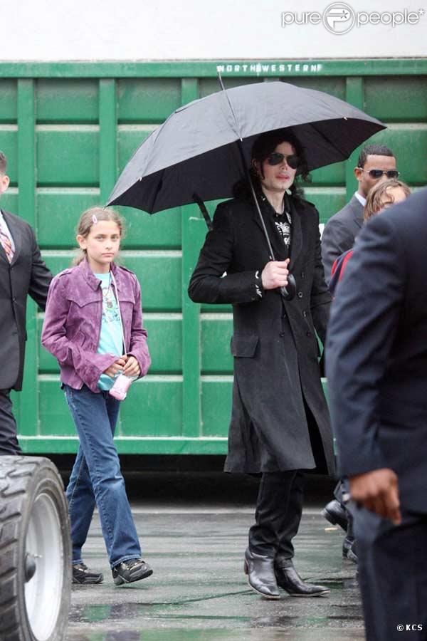 Michael Jackson et ses enfants Paris et Prince Michael