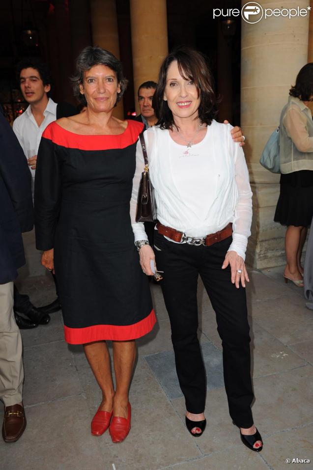Véronique Cayla et Chantal Lauby à la soirée organisée par le ministère de la Culture hier soir