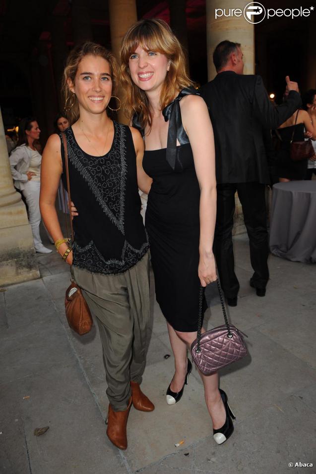 Vahina Giocante et Cécile Cassel à la soirée organisée par le ministère de la Culture hier soir