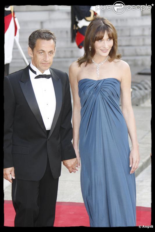 Nicolas Sarkozy et Carla Bruni 