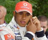 Lewis Hamilton, à l'occasion du Goowood Festival of Speed, à Chichester, le 5 juillet 2009 !