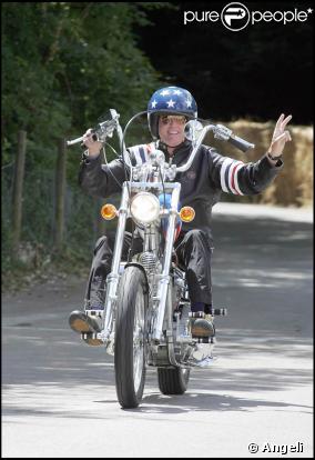 Peter Fonda, à l'occasion du Goowood Festival of Speed, à Chichester, le 5 juillet 2009 !