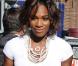 Serena Williams, lors du "Late Show with David Letterman", au Ed Sullivan Theatre de New York, le 6 juillet 2009 !