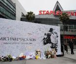 Le Staples Center où se déroulera l'hommage public pour Michael Jackson
