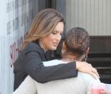 Mariska Hargitay, en pleine forme, sur le tournage de New York Unité Spéciale