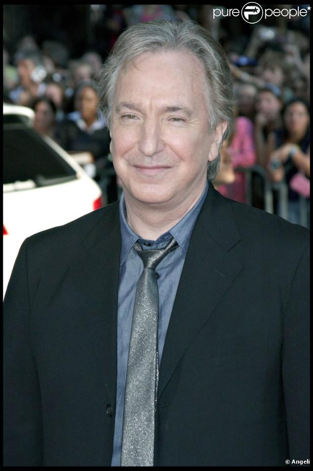 Alan Rickman à la Première de 