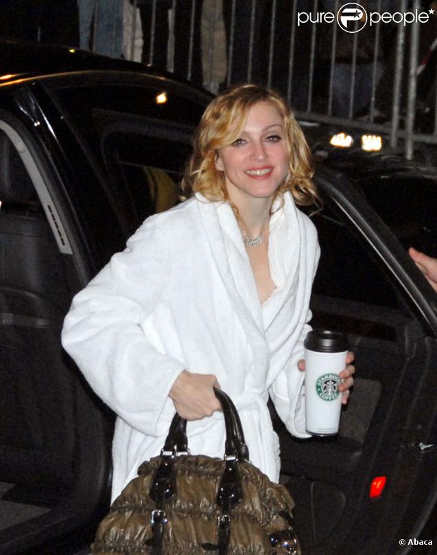 Madonna en 2006 à Paris après son concert à Bercy 
