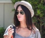 Megan Fox sort du salon de coiffure Ken Paves à Beverly Hills le 10 juillet 2009