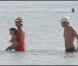 Halle Berry, son compagnon Gabriel Aubry et leur petite Nahla, en vacances à Miami Beach !
