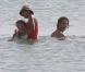 Halle Berry, son compagnon Gabriel Aubry et leur petite Nahla, en vacances à Miami Beach !