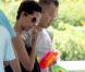 Halle Berry, son compagnon Gabriel Aubry et leur petite Nahla, en vacances à Miami Beach !