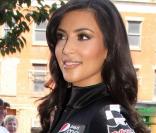 Kim Kardashian donne le départ du PepsiMax Bullrun 2009 à New York City