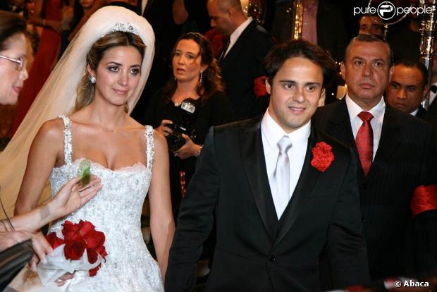 Felipe Massa et sa femme Rafaela attendent un garçon pour novembre 2009