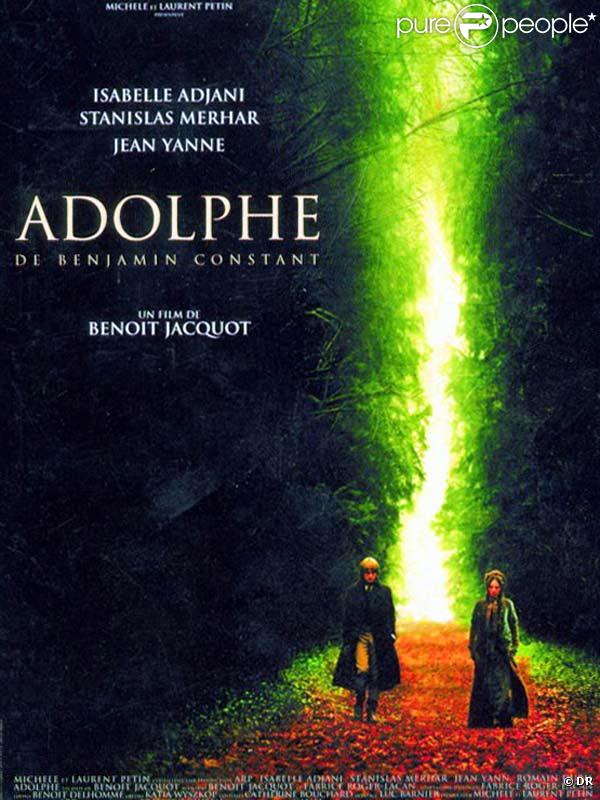 Adolphe de Benoît Jacquot avec Isabelle Adjani, Stanislas Merhar, Jean Yanne et Isild Le Besco (2002) 