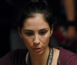 Sarah Silvermann lors du tournoi de charité Ante Up for Africa à Las Vegas
